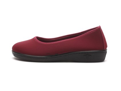 MEDI LINE dámské baleríny 706-23 LYCRA BORDO (Velikost 35)