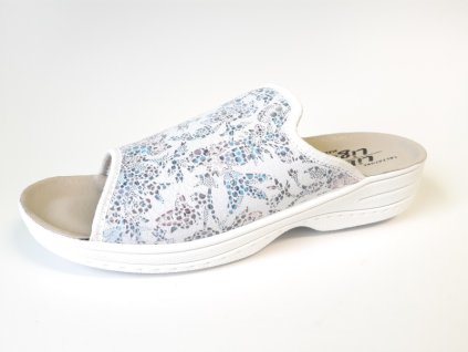 MEDI LINE dámské pantofle 1425 bílé