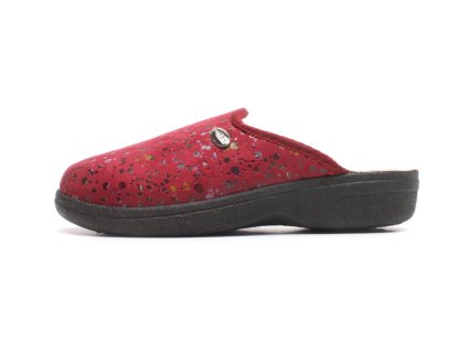 MEDI LINE dámské pantofle 414 P.C.Bordato Point bordové