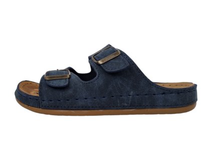 MEDI LINE dámské pantofle S182.002 modré