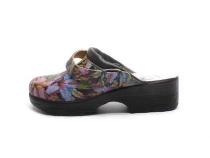 MEDI LINE dámské zdravotní pantofle 615 C Amaranta černá