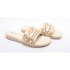 Piccadilly dámské pantofle 401245-5 Vanilla/Ouro (Velikost 37)