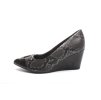 Piccadilly dámské lodičky 743004-3 černé/hadí