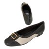 PICCADILLY dámské balerínky 250228-5 black off white