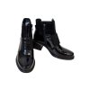 Ladies dámská kotníková obuv AZL2435 černá lakovaná