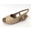 Piccadilly dámské sandály 153046-4 béžové