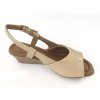 Piccadilly dámské sandály 153046-4 béžové