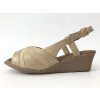 Piccadilly dámské sandály 153046-4 béžové