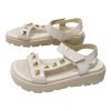 PICCADILLY dámské sandály 486004-1 krémové