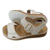 RIEKER dámské sandály 62760-60 krémové