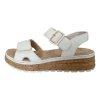 RIEKER dámské sandály 62760-60 krémové