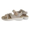 MEDI LINE dámské strečové sandálky 23152 béžové