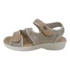 MEDI LINE dámské strečové sandálky 23152 béžové