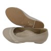 DE- PLUS dámské lodičky 9761 béžové šíře K