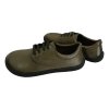 BEBARE London kožené barefoot boty 781 zelené