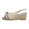 Piccadilly dámské sandály 408230-5 krémové