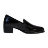 Ladies dámské kožené mokasíny 25101341 černé