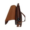 ANEKTA dámská kabelka PC989 v koňakové barvě
