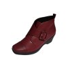 Piccadilly dámské kotníkové boty 181011-5 bordové