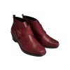 Piccadilly dámské kotníkové boty 181011-5 bordové