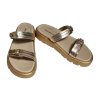 Piccadilly dámské pantofle WIDEFIT 486002-1 zlaté