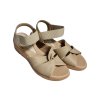 Piccadilly dámské sandály WIDEFIT 540378-1 béžové
