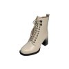 Ladies dámská kotníková obuv AZL2429 krémové