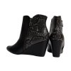 Piccadilly dámské kotníkové boty 743007-1 černé (Velikost 37)