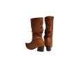 Piccadilly dámské kozačky 744095-6 hnědé (Velikost 36)