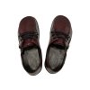 BEBARE kožené pohodlné polobotky AXCW253 vínové