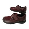 AXEL dámské polobotky 1397 - AXCW010 bordó
