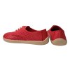BEBARE Cadiz kožené barefoot boty 26061 červené