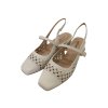 PICCADILLY dámské lodičky 160111-4 krémové
