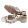 PICCADILLY dámské lodičky 160111-4 krémové