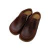 COMFORTFüßE kožené pantofle STARK hnědé