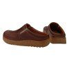 COMFORTFüßE kožené pantofle STARK hnědé
