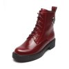 Ladies dámská kotníková obuv F797-004 BORDO