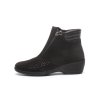 MEDI LINE dámská kotníková obuv 206/874 černá