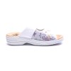 MEDI LINE dámské pantofle 20506 bílé