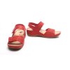 MEDI LINE dámské pantofle S302.056 červené