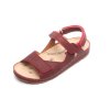 MEDI LINE dámské sandály S182.020 bordové
