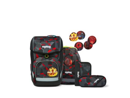 ERGOBAG skolska taska cubo set taekbeardo