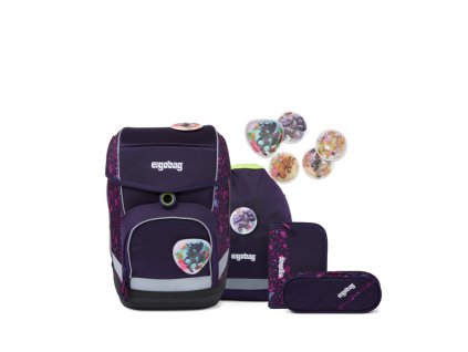 ERGOBAG skolska taska cubo set whisbearer