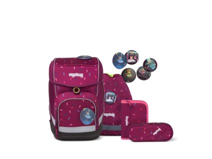 ERGOBAG skolska taska cubo set nutcrackbear