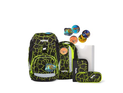 ERGOBAG skolska taska pack set dragonridebear