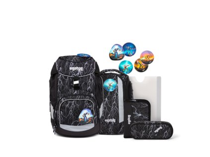 ERGOBAG skolska taska pack set reflectbear