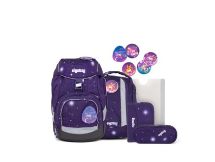 ERGOBAG skolska taska pack set beargasusglow