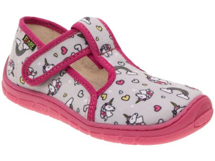 Fare bare prezuvky detske papucky barefoot 5102453 3