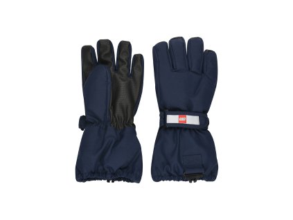 LEGO Nepremokavé rukavice ATLIN 700 tmavozelené