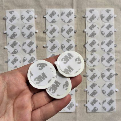 SAMOLEPKY NA PEČETĚ 25mm arch 50ks